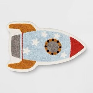 NEW Pillowfort Rocket Shaped Accent Rug